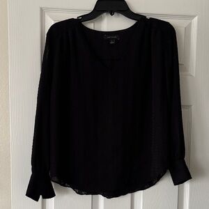 Ann Taylor Black Blouse